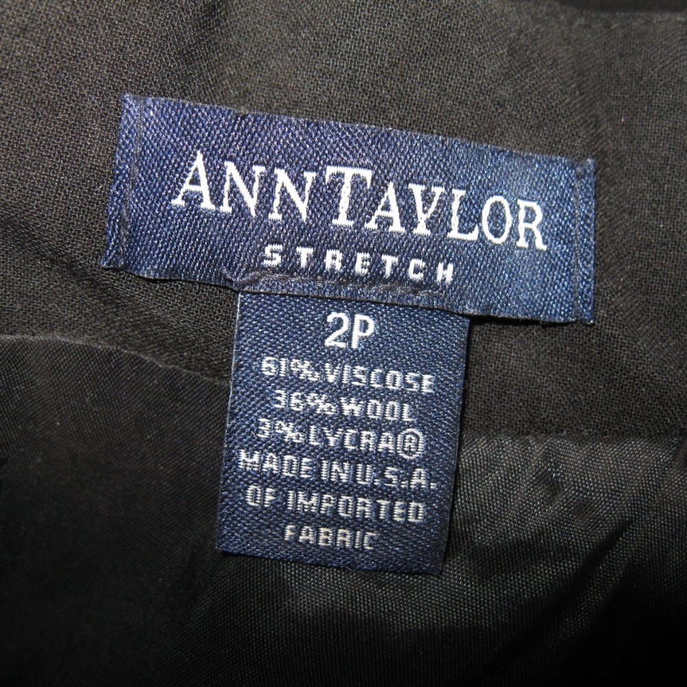 Ann Taylor 2-pc. set, black, Sz 2P - Picture 4 of 4